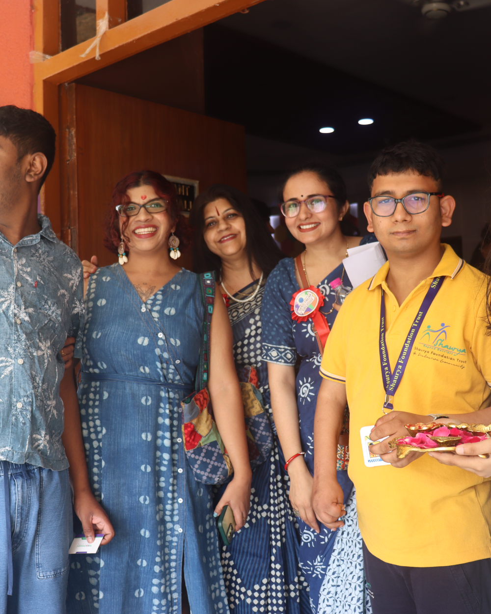 Participants, families and volunteers together at a previous Kindathon event